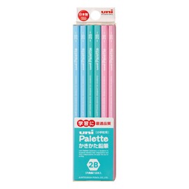 Mitsubishi Pencil K56202B Uni Palette 2B Kakata Mint Green 1 Dozen