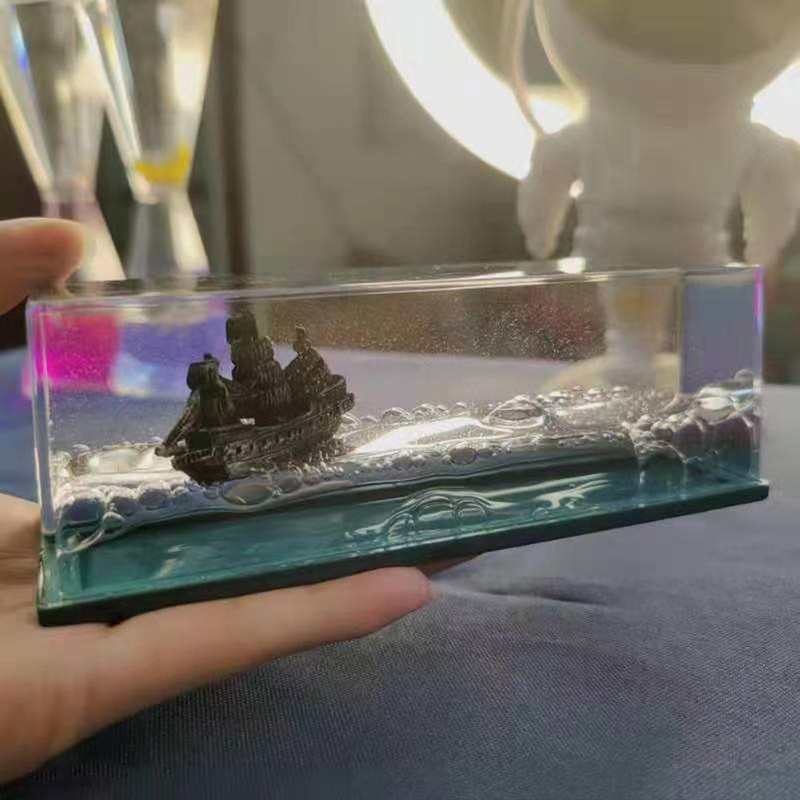 Fluid Drift Bottle, Unsinkable Boat in One Box, Unsinkable Ship,