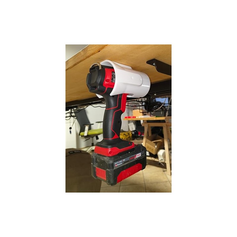 Fraos Universal Wall Mount for Cordless Drill Driver (Black)