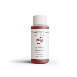 Red Egyptian Musk Fragrance Oil - 1 Fl Oz Plastic Bottle (30ml)