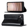 AQUOS Sense7 Case Notebook Type [No Magnet] Shockproof Card Case