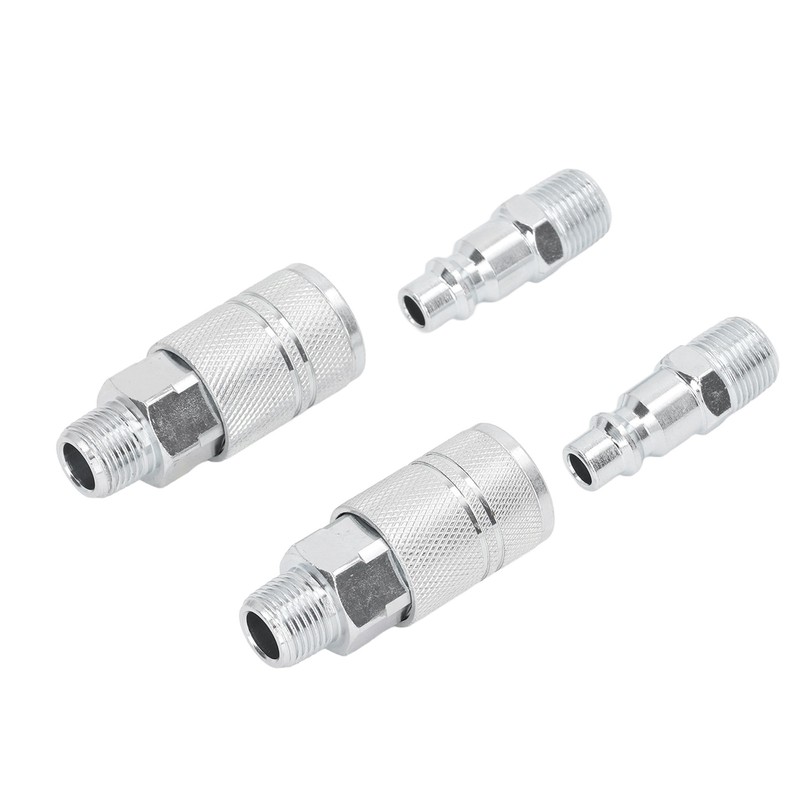 Air Hose Fittings 2 External Connection 2 External Plug 3/8
