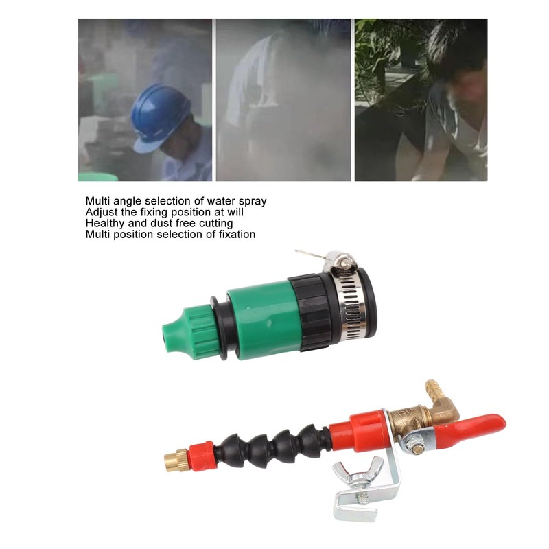 Universal Cutting Machine Water Sprayer, Multi Angle Water Dust Remover