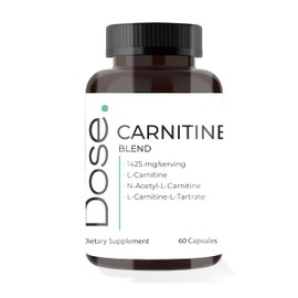 DOSE Carnitine Blend Premium Multivitamin for Daily Wellness - Supports Energy, Immunity, and Overall Health