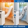 AC Hose Insulation Sleeve for Portable Air Conditioners, 5–5.9 in