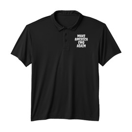 Make America Emo Again Elder Still Emo Phase Its A Lifestyle Performance Polo Shirt