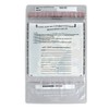 BankSupplies Tamper Evident Top Bottom Clear Transaction Bags | 12W x