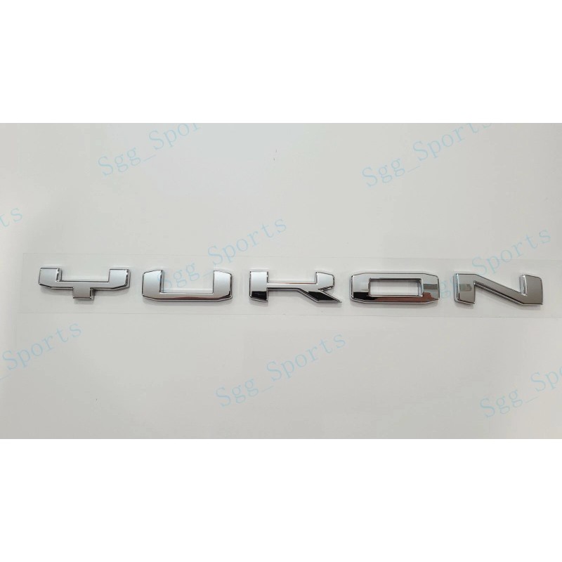 GMC 1PC GMC 2021-2023 Yukon Yukon XL Rear Tailgate Chrome