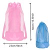 Changyeah Gym Drawstring Backpack,3 pcs Drawstring Basketball Bags Detachable Ball