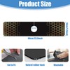 Sink Splash Guard Faucet Mat Black Gold Honeycomb Absorbent Fast