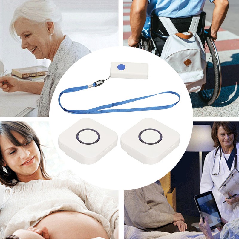 Wireless Caregiver Pager Ultra Long Distance Transmission Strong Penetration Elderly