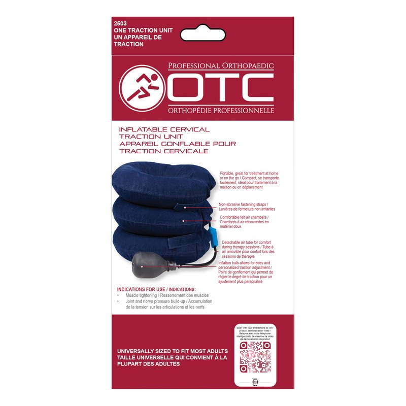 OTC Cervical Traction Unit, Head Neck Spine, Inflatable, Select Series