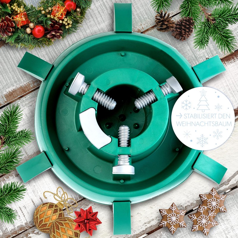 KADAX Christmas Tree Stand with Water Tank, Modern & Stable