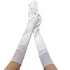krautwear Women's Satin Evening Gloves (52 cm) in Various Colours,