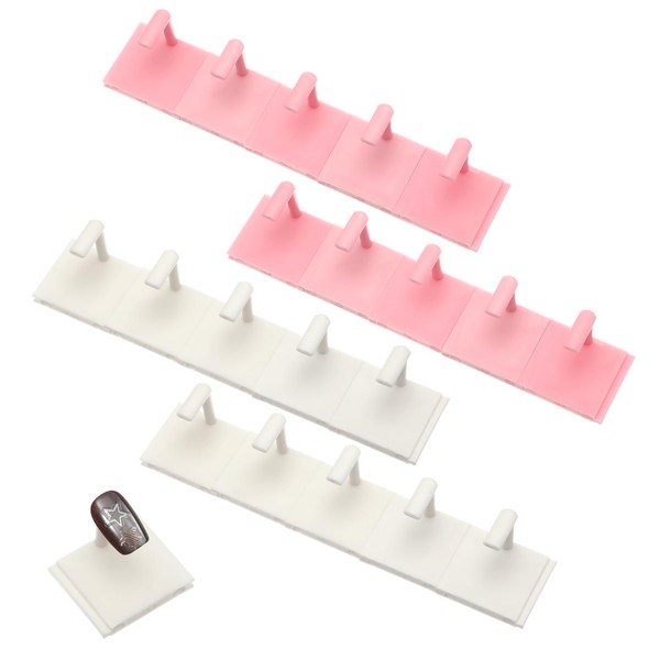 20 Pcs Nail Stand, Nail Practice Stand, Nails Tip Display