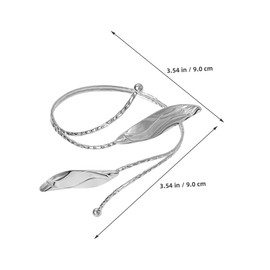 Gatuida 2pcs Leaf Shaped Curtain Tiebacks Nordic Style Drapery Holders for Easy Installation Creative Window Decoration for Living Room and Home Decor