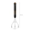 Fiskars Xact Cultivator, Length: 32.3 cm, Width: 9.2 cm, Black/Orange,