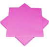 Napkins Pink Plain Pack of 20 / 33 x 33