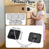 3 Pack Fridge Lock for Kids, Traceless Refrigerator Lock for