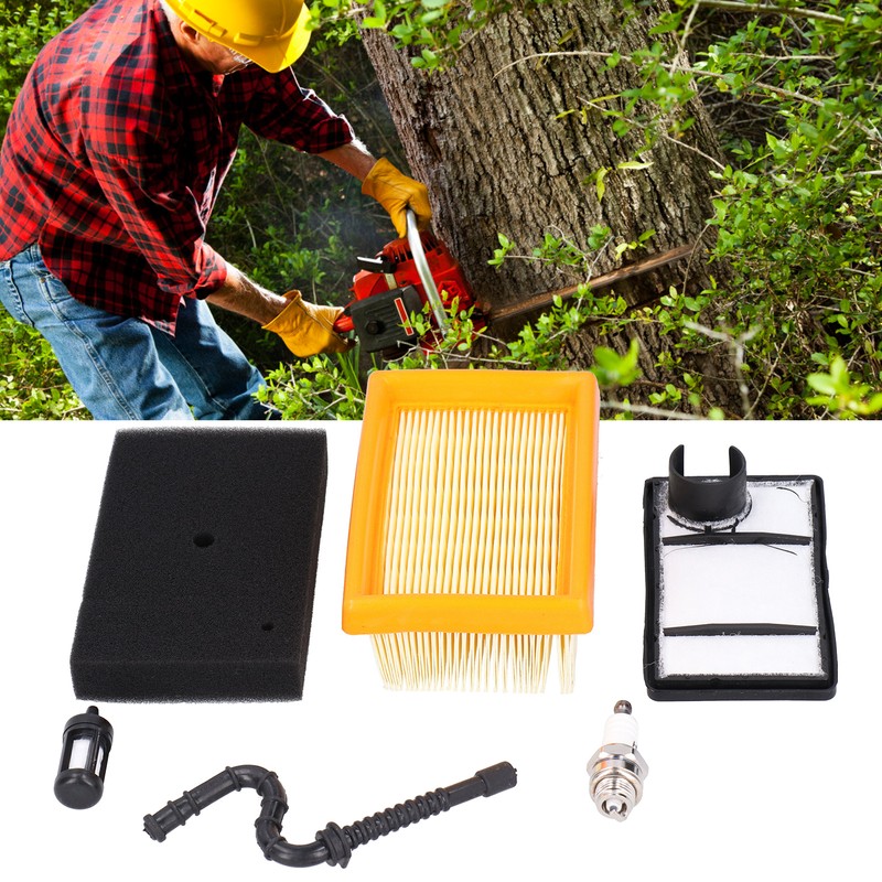 Air Filter Fuel Filter Sparking Plug Fuel Pipe Prefilter Sponge