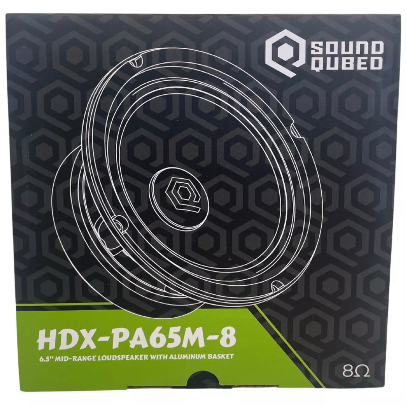 Soundqubed HDX Series Pro Audio 6.5" Speaker Mids 300w RMS