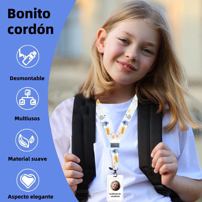 KIWOP Porta Gafete, Porta Credencial, Impermeable y a Prueba de