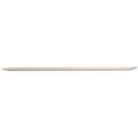 Puritan 6" Wood Cuticle/Orange Sticks Single Bevel & Pointed Ends - 2925 - Case of 1000