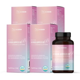 The Health Dream Liposomal Glutathione Tablets 98% Vitamin C Collagen 120 Tablets, 4 Pieces / 더건강드림 리포좀 글루타치온 정 98% 비타민c 콜라겐 120정, 4개