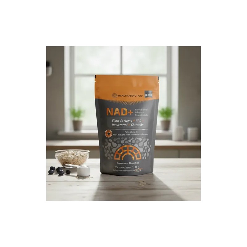 Pack 2 Healthaddiction Nad En Polvo 60 Porciones Ctcf1