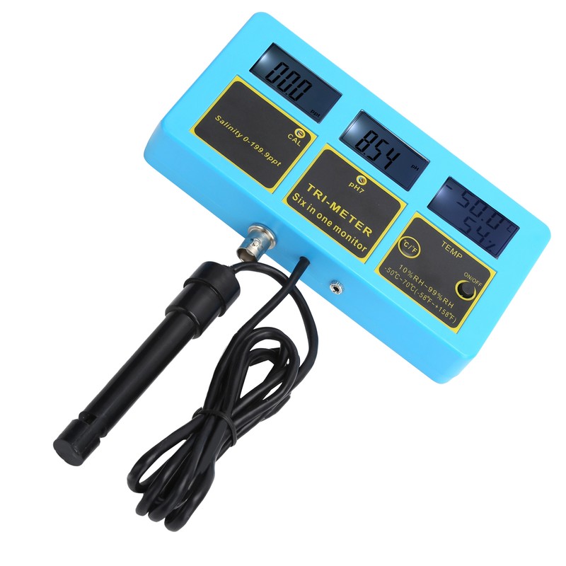 4 in 1 Water Quality Test Pen PH Salinity Meter