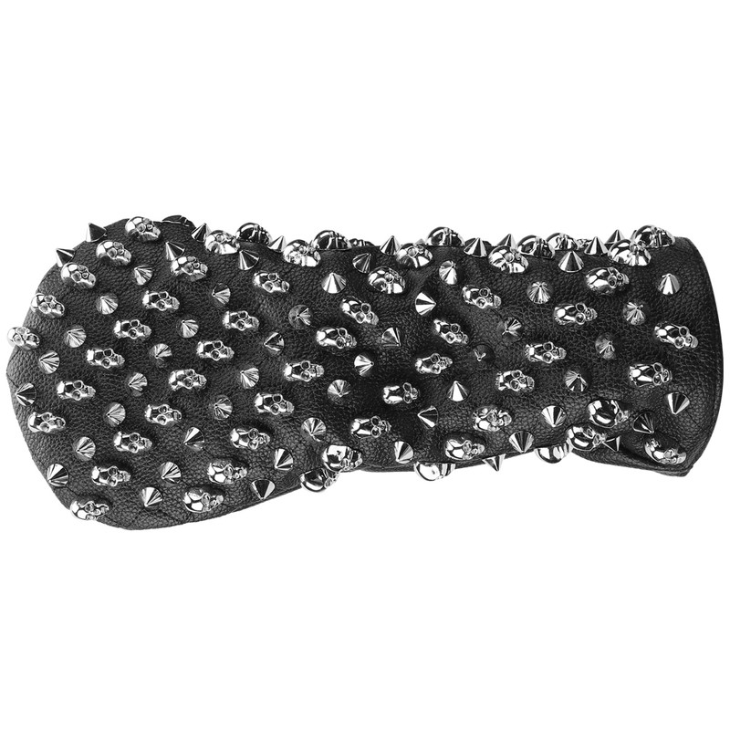 PU Waterproof Golf Putter Cover Club Protection Headcover Supplies Skull