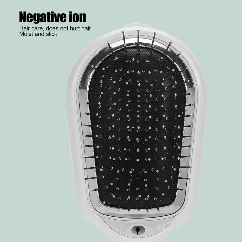 Electric Negative Ion Massage Comb Magnetic Therapy Vibration Scalp Massage