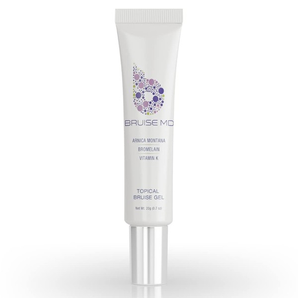 BruiseMD Topical Gel for Bruising and Swelling, 20% Arnica, Bromelain,