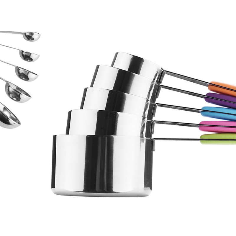 10Pcs Measuring Cups and Spoons Set Baking Cups and Spoons