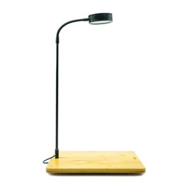 Hiro Aquatics Full Spectrum LED Light with Bamboo Board, Fits Aquarium Nano Tank, Betta Fish Tank, Potted Plants, Succulents, Miniature Landscape – 9W