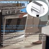 W11517334 Gas Stove Knob Compatible with Whirlpool Stove Control Knobs