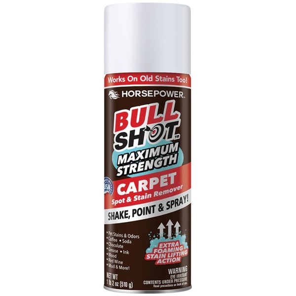 Bull Shot MAX Strength Carpet Spot & Stain Remover by