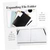 Operitacx Booklet Folder Important Document Organizer A4 File Folder File