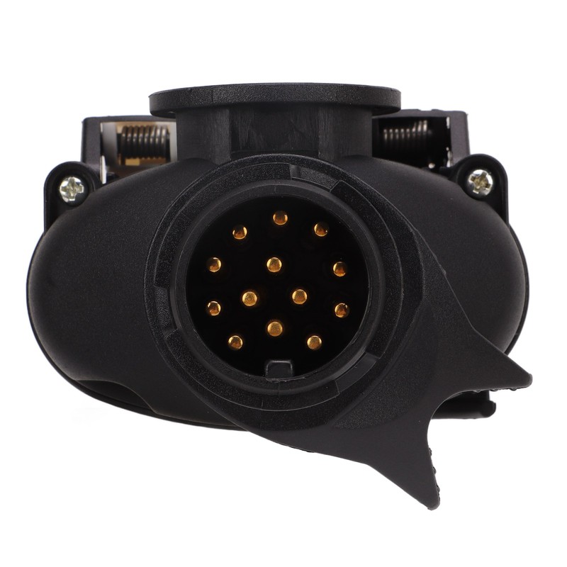 13 Pin to 7 Pin Trailer Plug Adapter Dual Socket