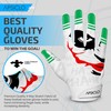 APSICLO Football Receiver Gloves Sticky Silicone Grip Youth - Adult