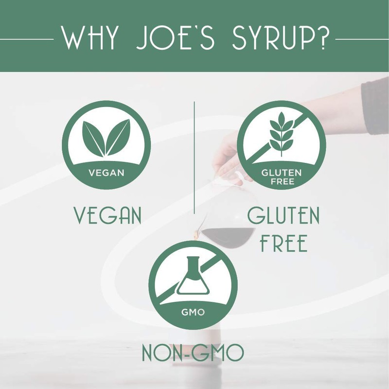 Joe’s Syrup, Organic Sugar, All Natural Vanilla Flavor, 750 ml