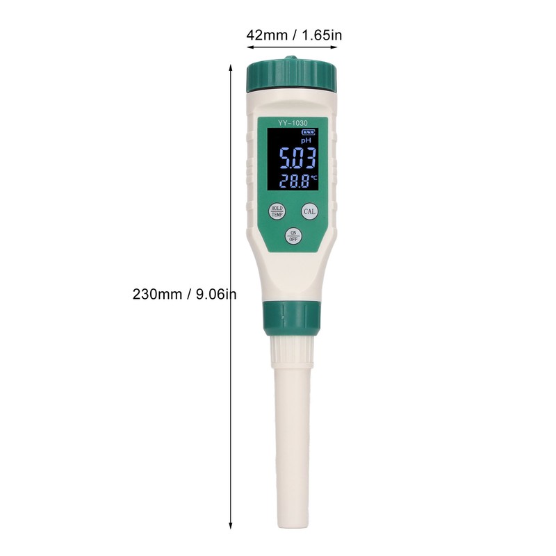 PH Meter BT LCD Display Accurate Measurement Portable PH Probe