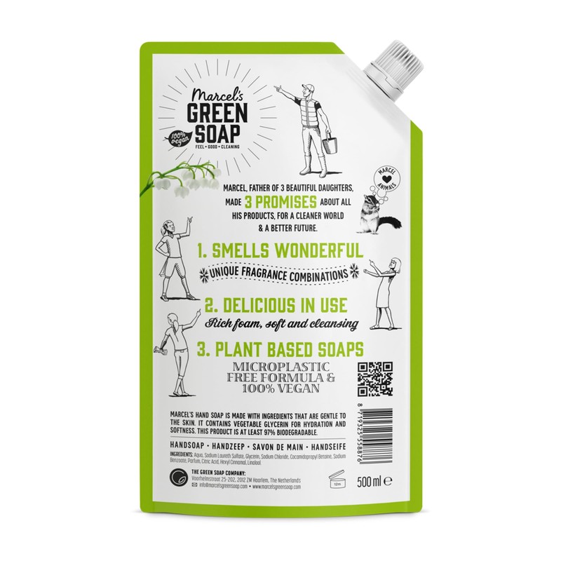 Marcel's Green Soap - Hand Soap Refill Tonka & Muguet