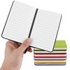 A6 Notebooks, Pocket Notebook Note Pads Small Notebooks Hardback Notebook