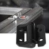 Torsion Hinge Adjustable Black Zinc Alloy Steel Electroplated for Industrial