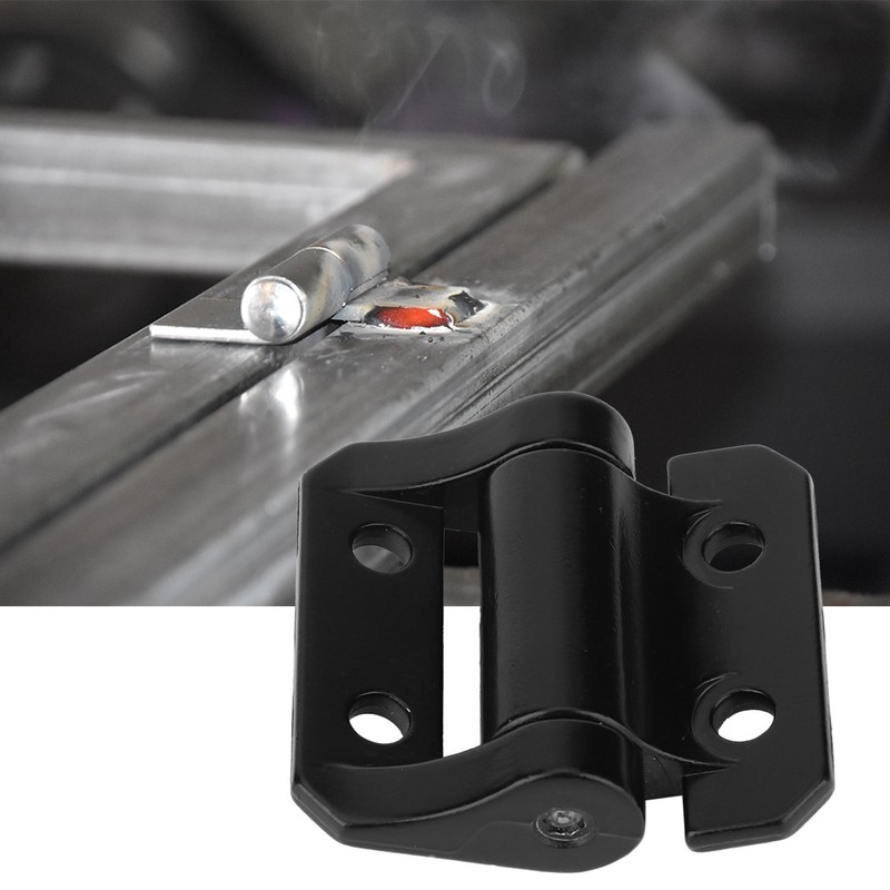 Torsion Hinge Adjustable Black Zinc Alloy Steel Electroplated for Industrial