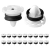 20 Pcs Interior Door Trim Panel Card Retainer Clips 7703077476