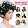YENTEN Satin Hair Cap for Women, Double Sided Silk Bonnet