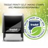 Trodat Printy 4911 Self-Inking Stamp with PARENT SIGNATURE Message with