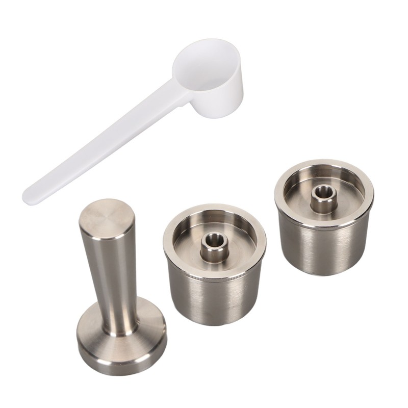 Stainless Steel Refillable Coffee Capsules Eco Friendly Reusable Coffee Pods
